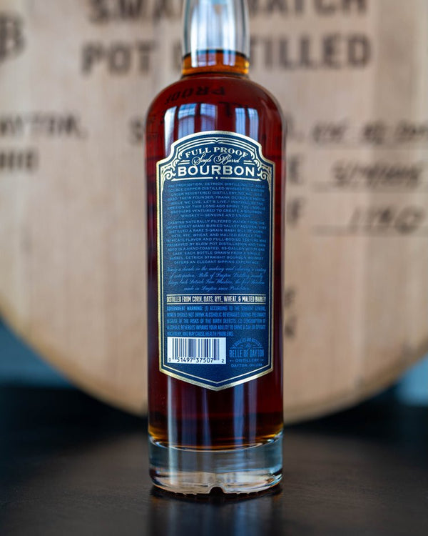Detrick Full Proof Single Barrel Bourbon Batch 003