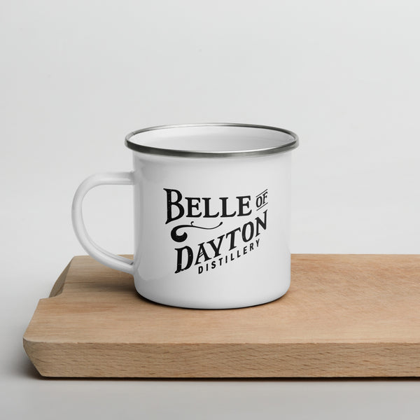 Belle of Dayton Enamel Mug