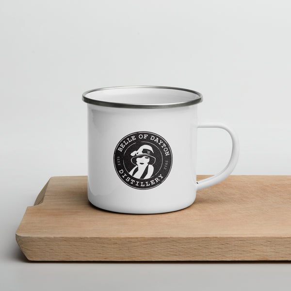 Belle of Dayton Enamel Mug
