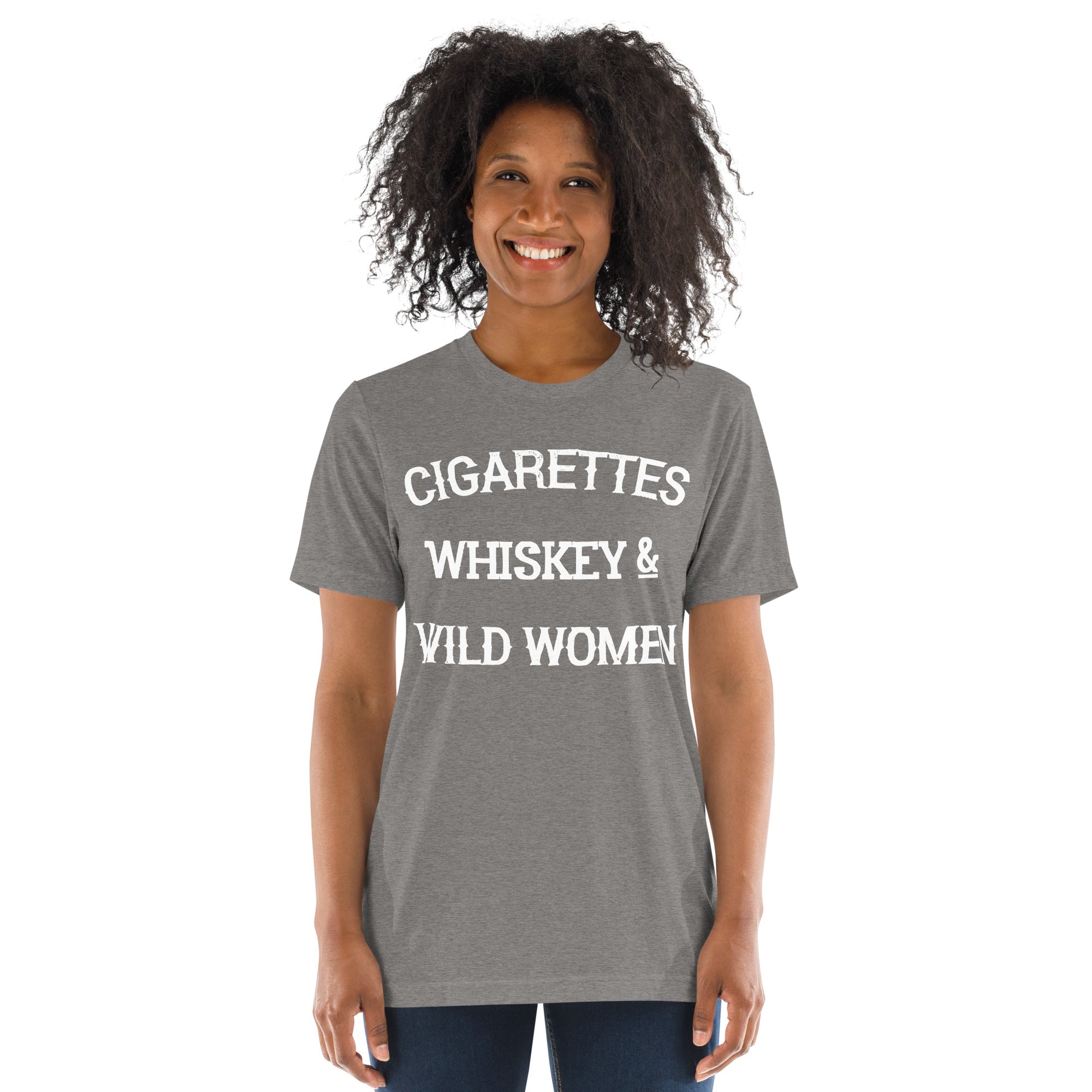 cigarettes in t shirt sleeve Cigarettes Whiskey & Wild Women T-Shirt cigarettes in t shirt sleeve Cigarettes Whiskey & Wild Women T-Shirt